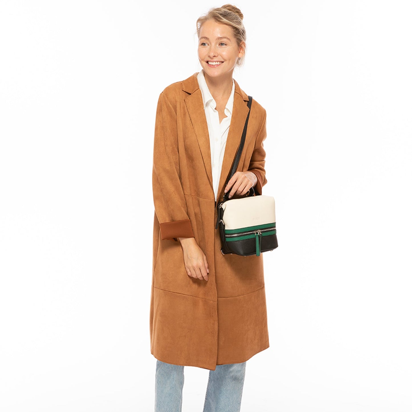Ashley Mini Leather Backpack Purse