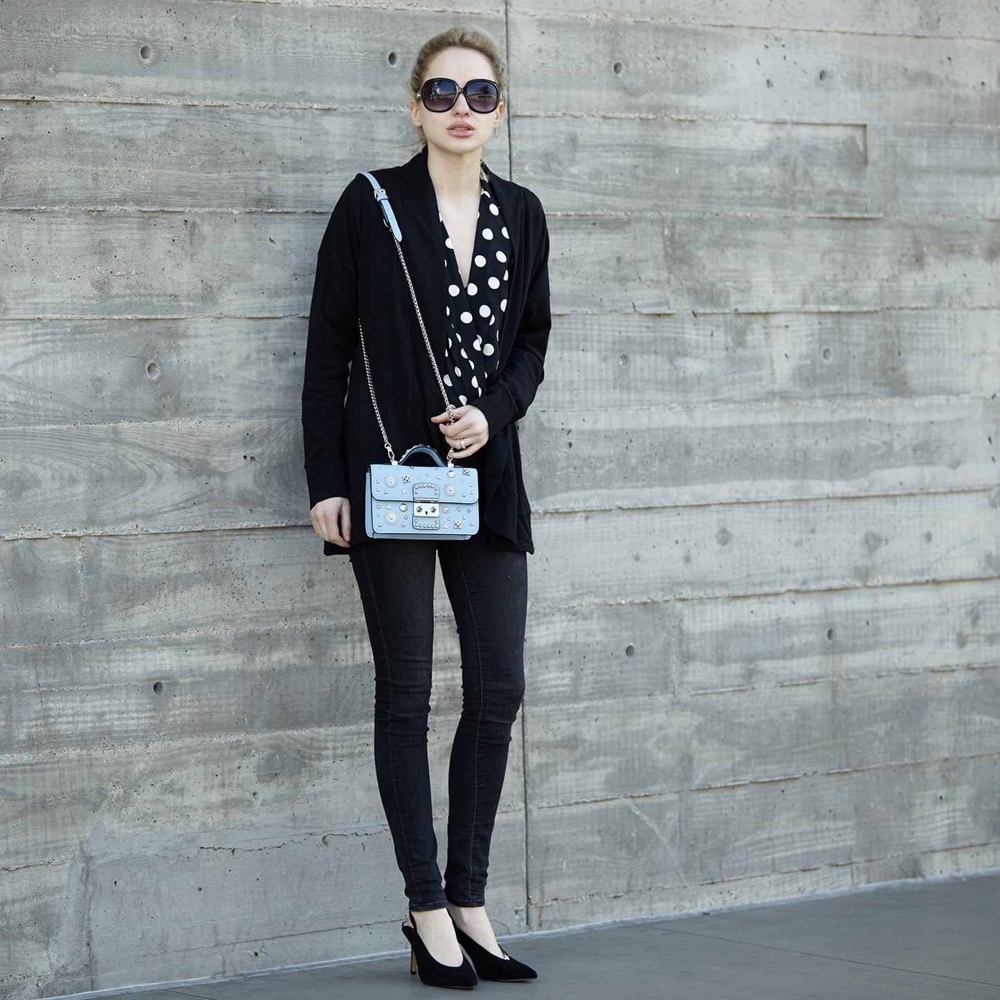 Hollywood Light Blue Mini Bag