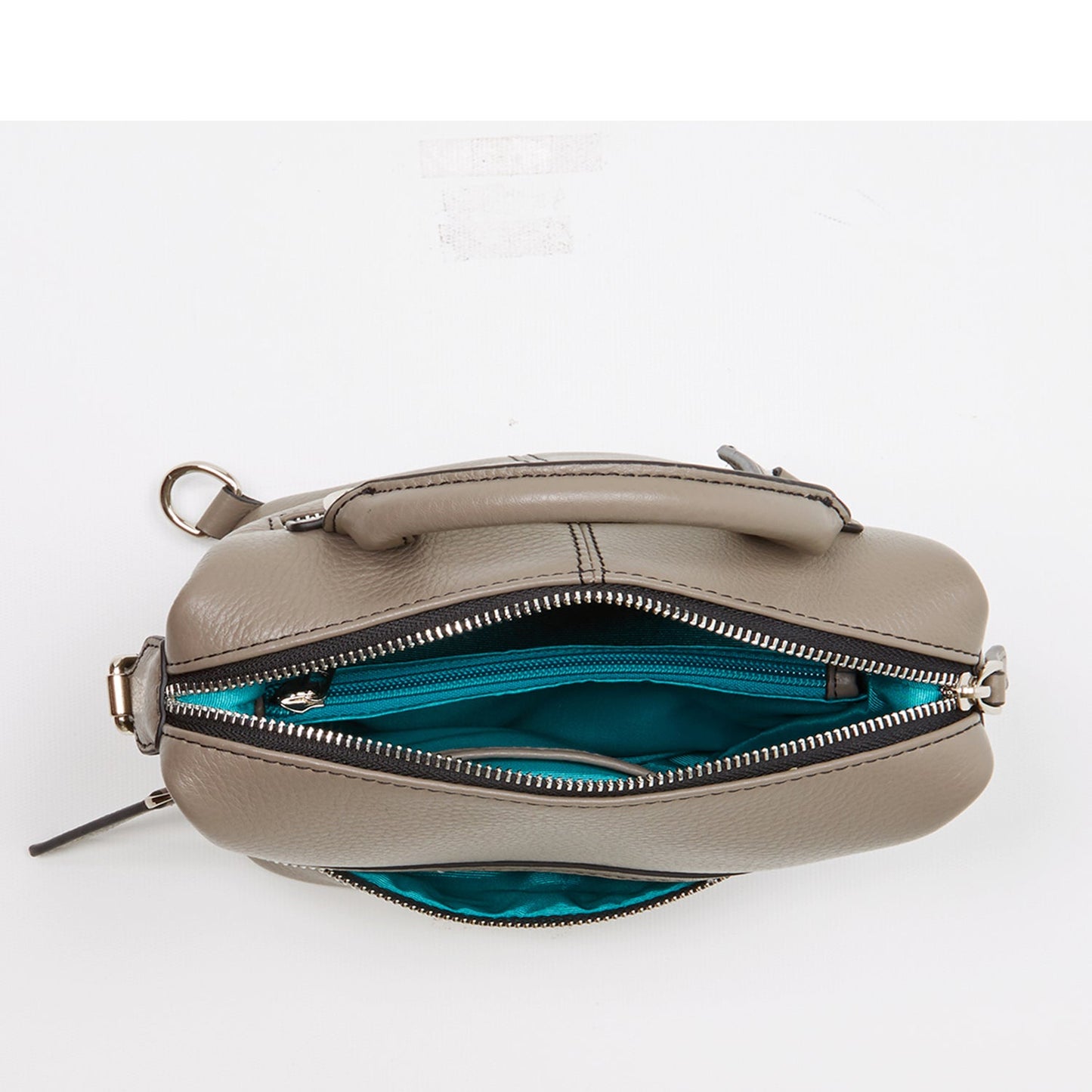Ashley Gray Leather Backpack